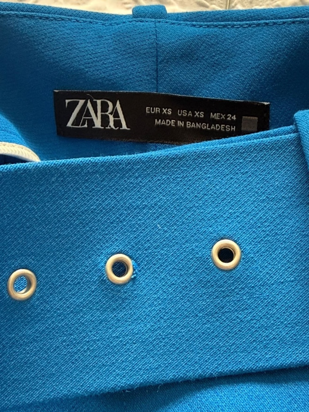 Zara Cobalt Blue Trousers - Picture 5 of 5